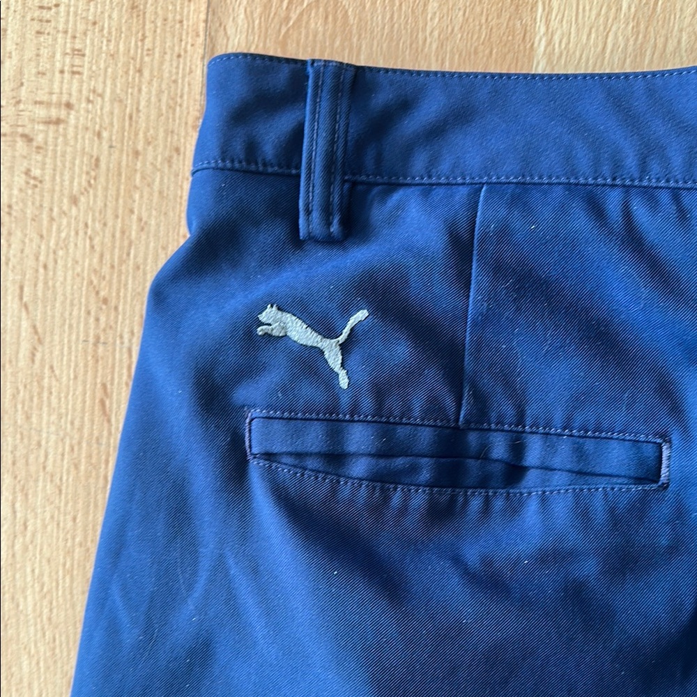 Boys XL puma Navy golf Shorts - Picture 9 of 10